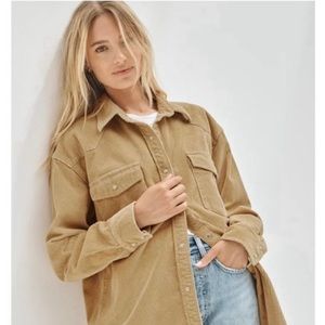 Aritzia Denim Forum Nina Corduroy shirt